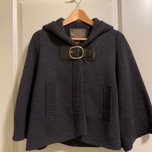 Coach cape sweater